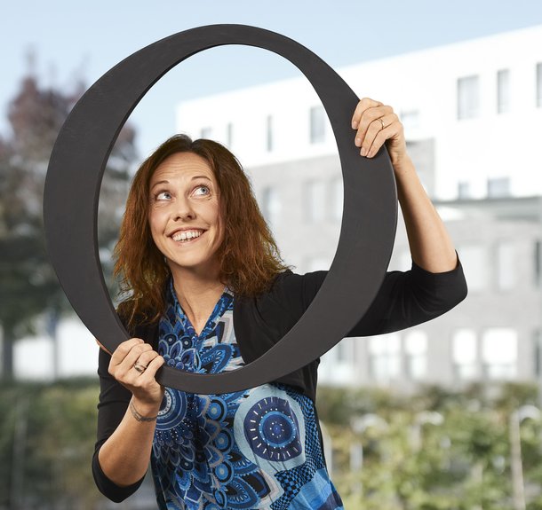 Eine Mitarbeitende der Stadt Oldenburg