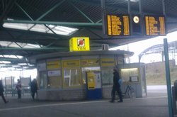Ticketschalter im Hauptbahnhof. Foto: Stadt Oldenburg