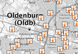 Stadtplan. Foto: Stadt Oldenburg