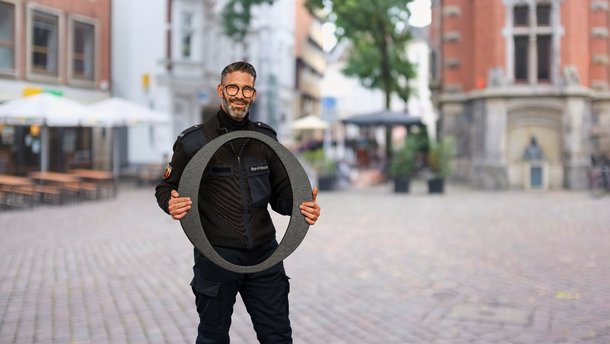 Mitarbeiter im Team Verkehrsüberwachung. Foto: Stadt Oldenburg